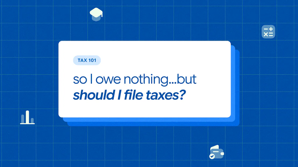 A Tax 101 card asking whether you should file a Sri Lankan tax return when you owe nothing, the question behind a Nil Return
